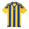 Adidas Trikot Striped 15 Kurzarm -Sportbekleidungs Geschäft 10050844 adidas trikot striped 15 kurzarm gelb blau