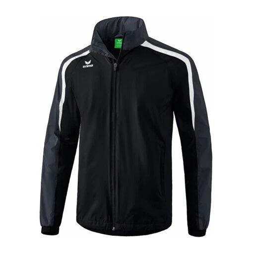 Erima Liga 2.0 Regenjacke Schwarz Weiss Grau -Sportbekleidungs Geschäft 10100452 erima liga 2 0 regenjacke schwarz weiss grau