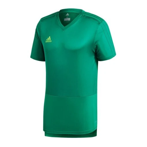 Adidas Condivo 18 Training T-Shirt Grün -Sportbekleidungs Geschäft 10103292 adidas condivo 18 training t shirt gruen