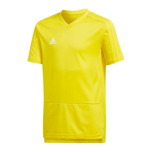 Adidas Condivo 18 Training T-Shirt Kids Gelb -Sportbekleidungs Geschäft 10107618 adidas condivo 18 training t shirt kids gelb