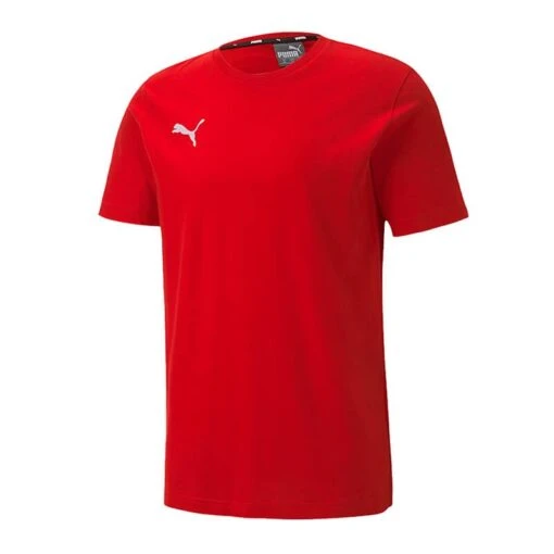 Puma TeamGOAL 23 Casuals Tee T-Shirt -Sportbekleidungs Geschäft 10142421 puma teamgoal 23 casuals tee t shirt rot f01