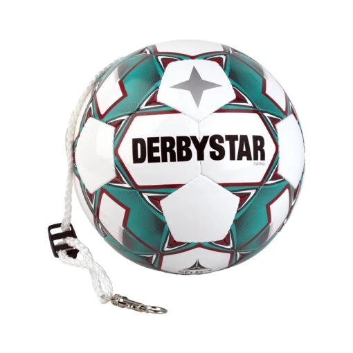 Derbystar FB-Swing V20 Pendelball Weiss Rot F139 -Sportbekleidungs Geschäft 10169845 derbystar fb swing v20 pendelball weiss rot f139