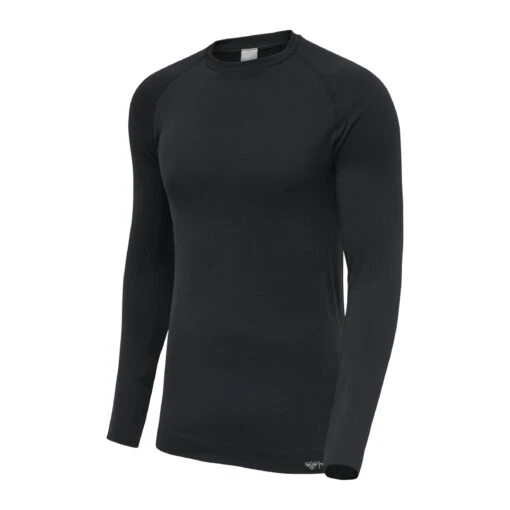 Hummel Hmlstroke Seamless Sweatshirt Schwarz F2001 -Sportbekleidungs Geschäft 10183098 hummel hmlstroke seamless sweatshirt schwarz f2001