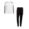 Adidas Squadra 21 Sweatshirt + Hose Set Weiss -Sportbekleidungs Geschäft 10188495 adidas squadra 21 sweatshirt hose set weiss