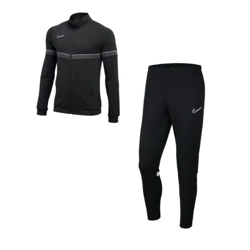 Nike Academy 21 Knit Jacke + Hose Set Kids Schwarz -Sportbekleidungs Geschäft 10188546 nike academy 21 knit jacke hose set kids schwarz