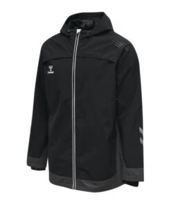 Hummel HmlLEAD Allwetterjacke Schwarz F2001 -Sportbekleidungs Geschäft 10206318 hummel hmllead allwetterjacke schwarz f2001 2