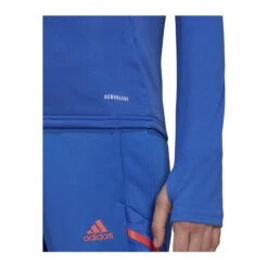 Adidas Condivo Pred HalfZip Sweatshirt Damen Blau -Sportbekleidungs Geschäft 10209635 adidas condivo pred halfzip sweatshirt damen blau 2