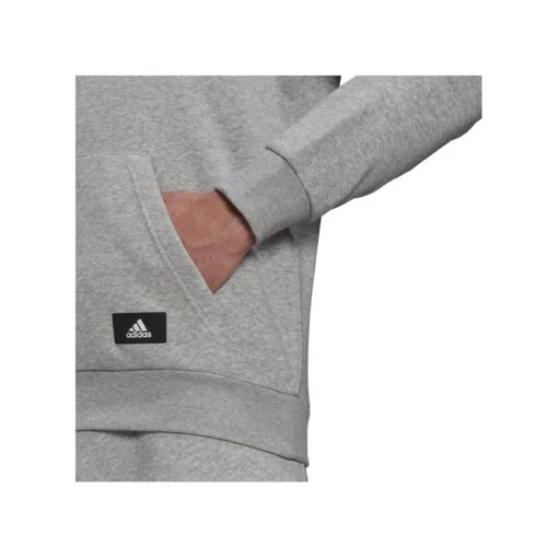 Adidas Three Bar Future Icons Hoody Grau -Sportbekleidungs Geschäft 10209858 adidas three bar future icons hoody grau 4