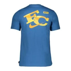 Nike F.C. Backprint T-Shirt Blau F407 -Sportbekleidungs Geschäft 10214241 nike f c backprint t shirt blau f407 1