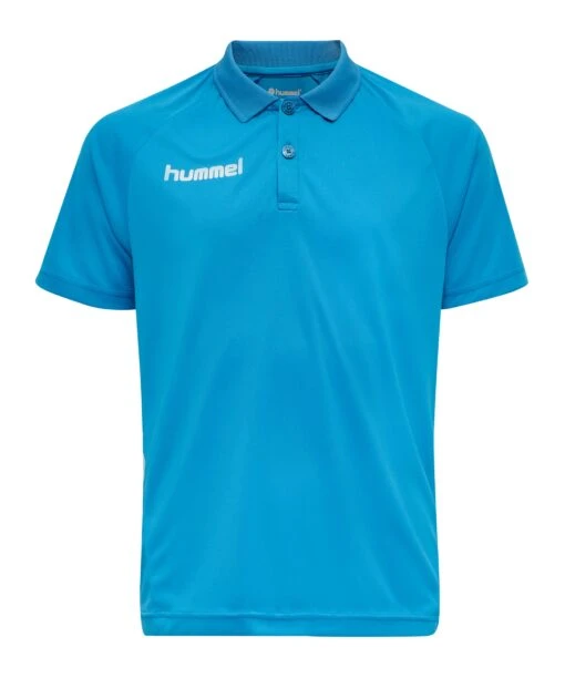 Hummel HmlPROMO Poloshirt Kids Blau F7428 -Sportbekleidungs Geschäft 10222480 hummel hmlpromo poloshirt kids blau f7428