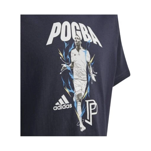 Adidas Graphic Pogba T-Shirt Kids Blau -Sportbekleidungs Geschäft 10229182 adidas graphic pogba t shirt kids blau 2