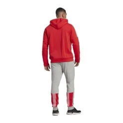 Adidas MTS Fleece Freizeitanzug Rot Grau -Sportbekleidungs Geschäft 10229346 adidas mts fleece freizeitanzug rot grau 1