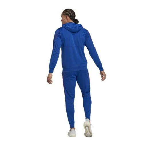 Adidas MTS Rib Aerorea Trainingsanzug Blau -Sportbekleidungs Geschäft 10229517 adidas mts rib aerorea trainingsanzug blau 1