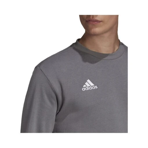 Adidas Entrada 22 Sweater Jogging Set Grau Schwarz -Sportbekleidungs Geschäft 10230245 adidas entrada 22 sweater jogging set grau schwarz 1