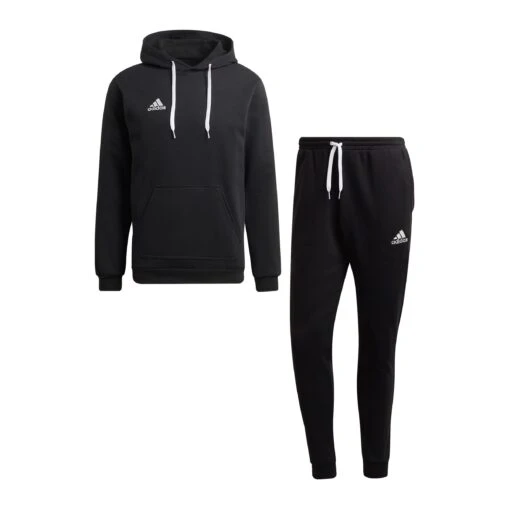 Adidas Entrada 22 Sweater Jogging Set Schwarz -Sportbekleidungs Geschäft 10230253 adidas entrada 22 sweater jogging set schwarz