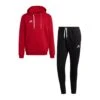 Adidas Entrada 22 Hoody Jogging Set Rot Schwarz -Sportbekleidungs Geschäft 10230256 adidas entrada 22 hoody jogging set rot schwarz