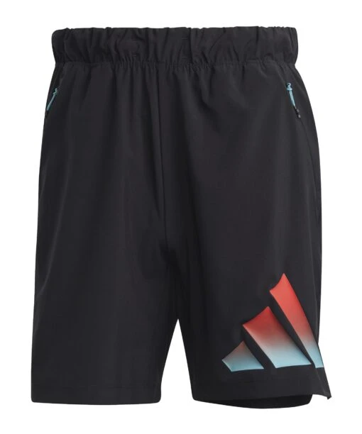 Adidas 3Bar Short Schwarz Rot Blau -Sportbekleidungs Geschäft 10247118 adidas 3bar short schwarz rot blau