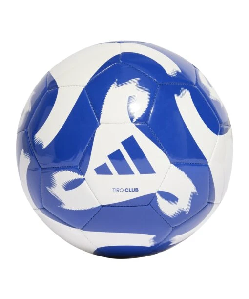 Adidas Tiro Club Trainingsball Weiss Blau -Sportbekleidungs Geschäft 10247607 adidas tiro club trainingsball weiss blau