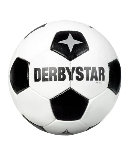 Derbystar Retro TT V21 Trainingsball Weiss F120 -Sportbekleidungs Geschäft 10254729 derbystar retro tt v21 trainingsball weiss f120